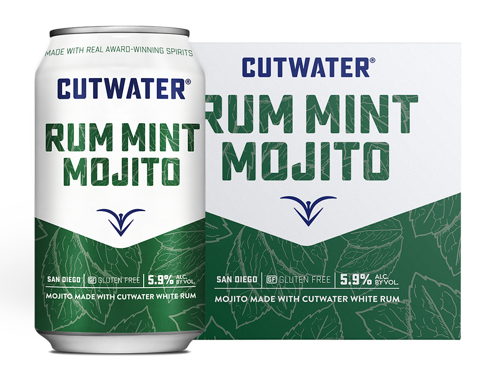 Cutwater Spirits Rum Mint Mojito 4pk-0