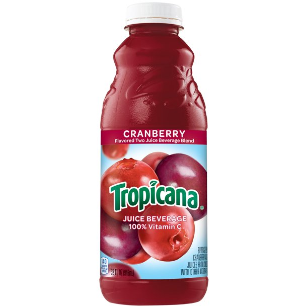 Tropicana Cranberry Juice 32oz-0