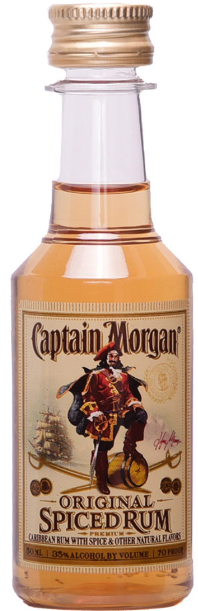 Captain Morgan Spiced Rum 50ml-0