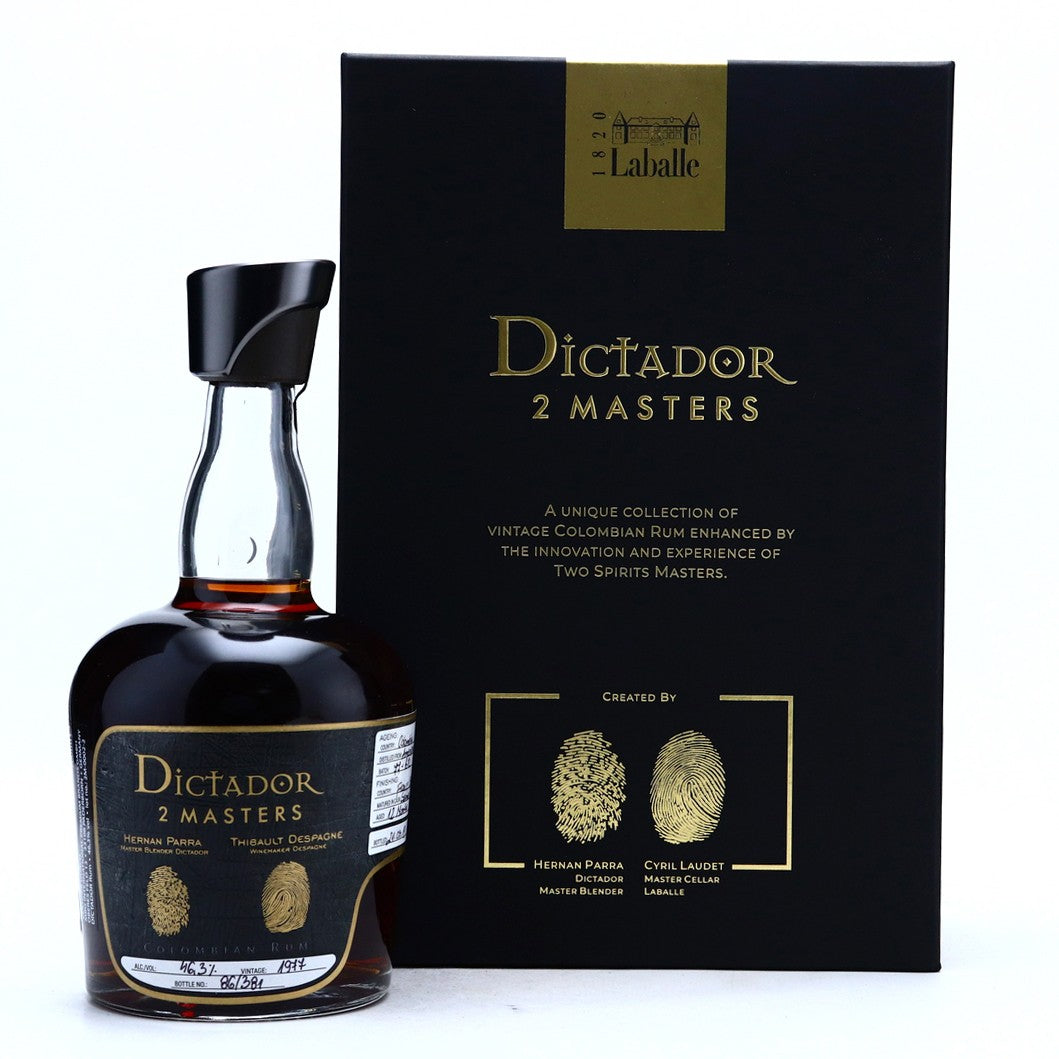 Dictador 2 Masters Despagne Rum 40Yr 750ml-0