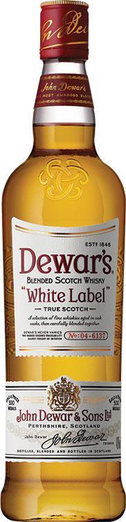 Dewar's White Label Blended Scotch Whisky 750ml-0