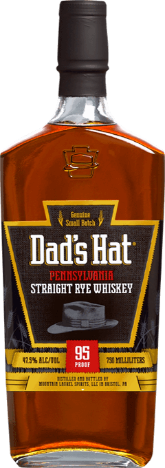 Dad's Hat Pennsylvania Straight Rye 4yr Whiskey 750ml-0