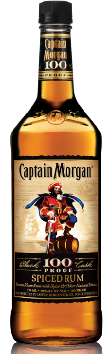 Captain Morgan Spiced Rum 100 Proof 750ml-0