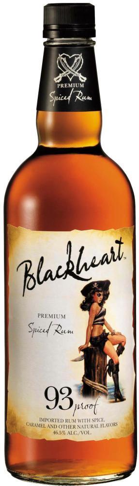 Blackheart Spiced Rum 750ml-0