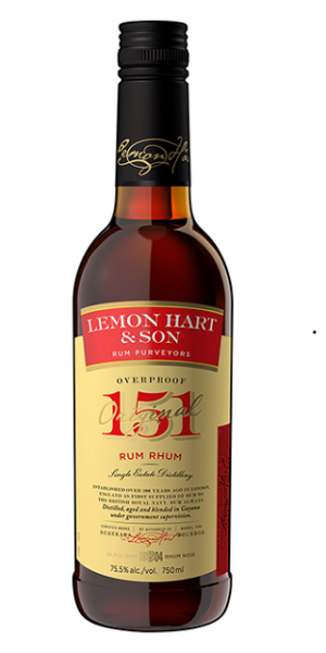 Lemon Hart Rum 151 Proof 750ml-0