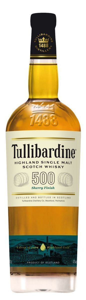 Tullibardine 500 Sherry Cask Single Malt Scotch Whisky 750ml-0