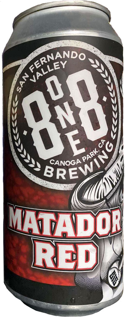 8one8 Matador Red 16oz Can-0