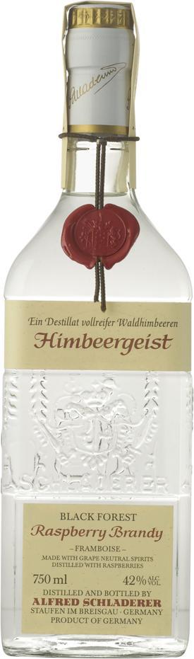 Schladerer Himbeergeist Raspberry Brandy 750ml-0