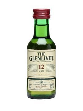 Glenlivet 12 Year Old Single Malt Whisky 50ml-0