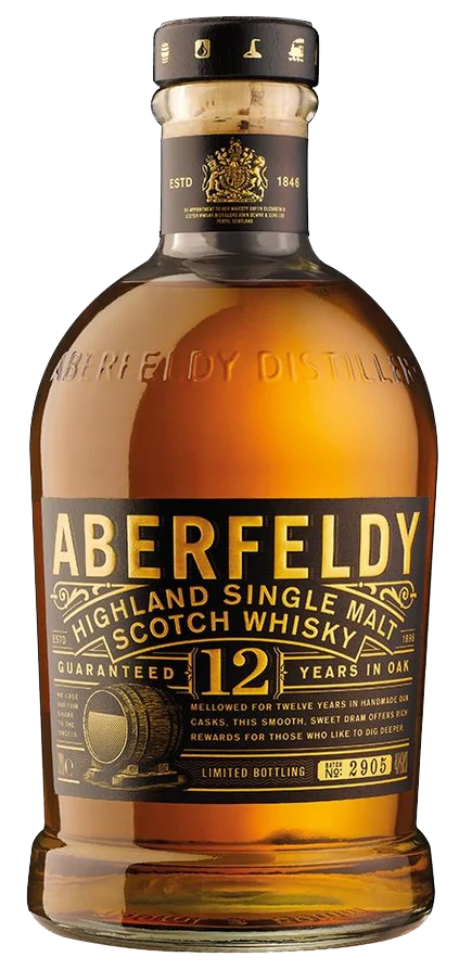 Aberfeldy 12 Year Old Single Malt Whisky 80 Proof 750ml-0