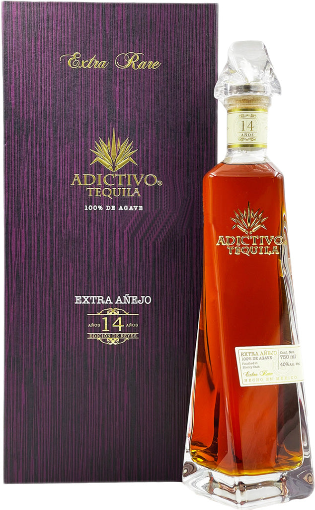 Adictivo Tequila Extra Rare Extra Anejo 14 Year Old 750ml-0