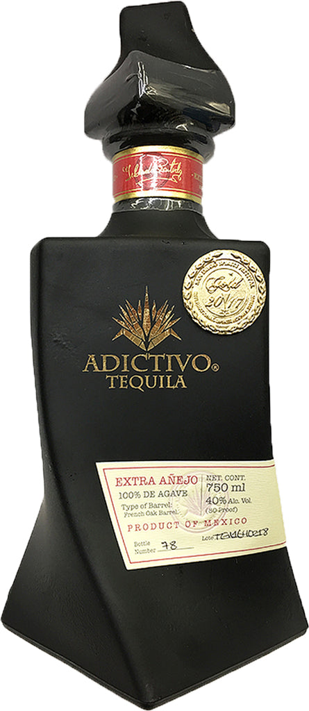 Adictivo Tequila Extra Anejo Black 1.75L-0