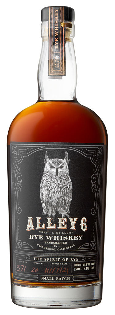 Alley 6 Rye Whiskey 750ml-0