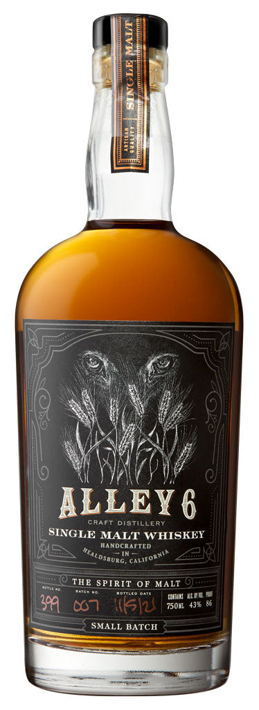 Alley 6 Single Malt Whiskey 750ml-0