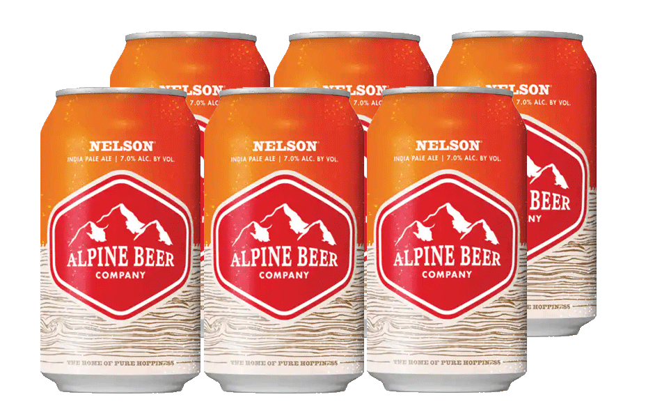 Alpine Nelson IPA 6pk Cans-0