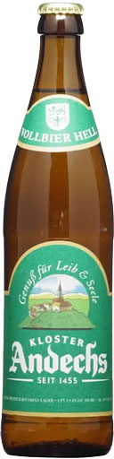 Andechs Vollbier Hell Lager 500ml Btl-0