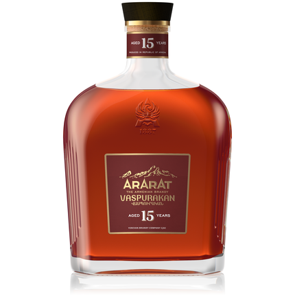 Ararat Vaspurakan Armenian Brandy 15 Year Old 700ml-0