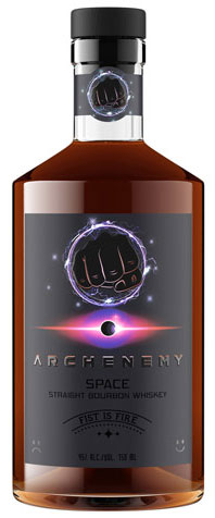 Archenemy Fist Is Fire Space Whiskey Straight Bourbon Whiskey 750ml-0