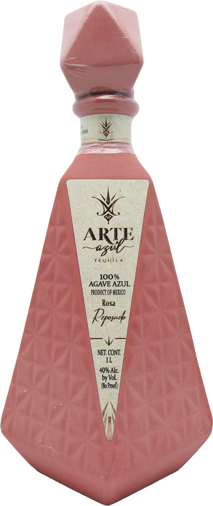 Arte Azul Tequila Rosa Reposado Ceramic 1L-0