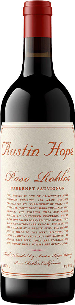 Austin Hope Cabernet Sauvignon Paso Robles 2021 750ml-0