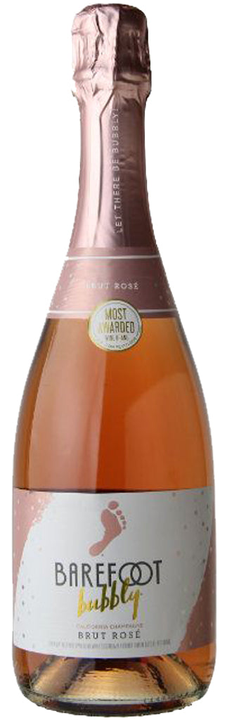 Barefoot Bubbly Brut Rose 750ml-0