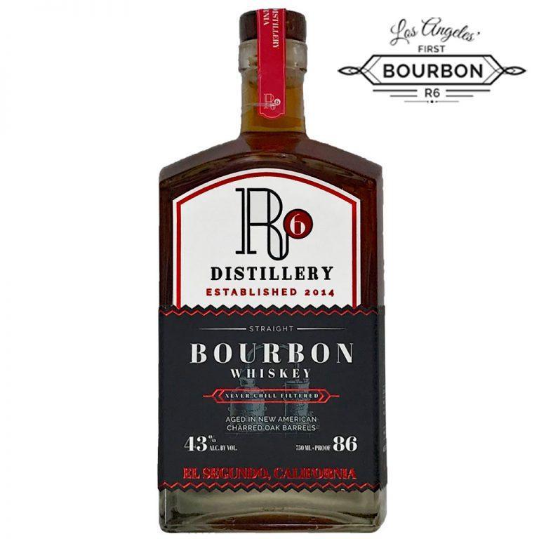 R6 Distilling Co. Bourbon Whiskey 750ml-0