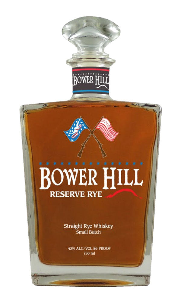 Bower Hill Reserve Rye Whiskey 750ml-0