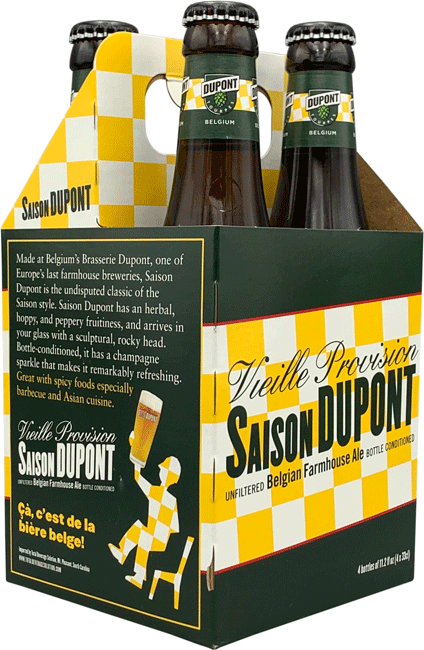 Brasserie Dupont Farmhouse Ale 4pk Btls-0