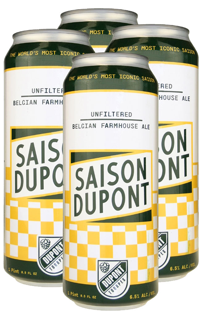 Brasserie Dupont Farmhouse Ale 4PK Cans-0