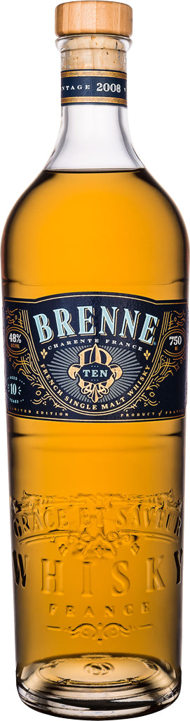 Brenne Ten French Single Malt 10 Year Old 750ml-0