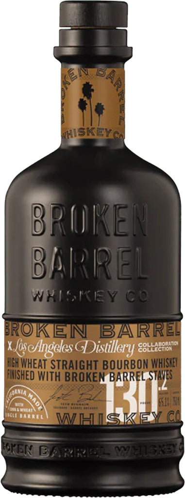 Broken Barrel W/ Los Angeles Distillery Collaboration Bourbon Whiskey 130.2 750ml-0