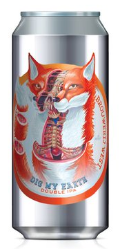 Brouwerij West Dig My Earth DIPA 16oz Can-0