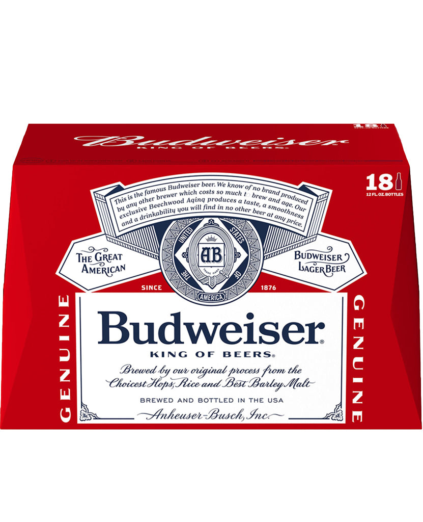 Budweiser 18pk Btls-0