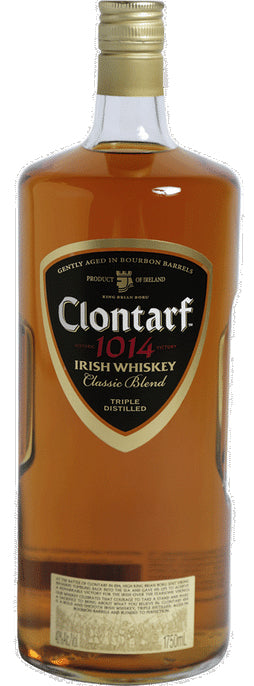 Clontarf 1014 Black Label Irish Whiskey 1.75L-0