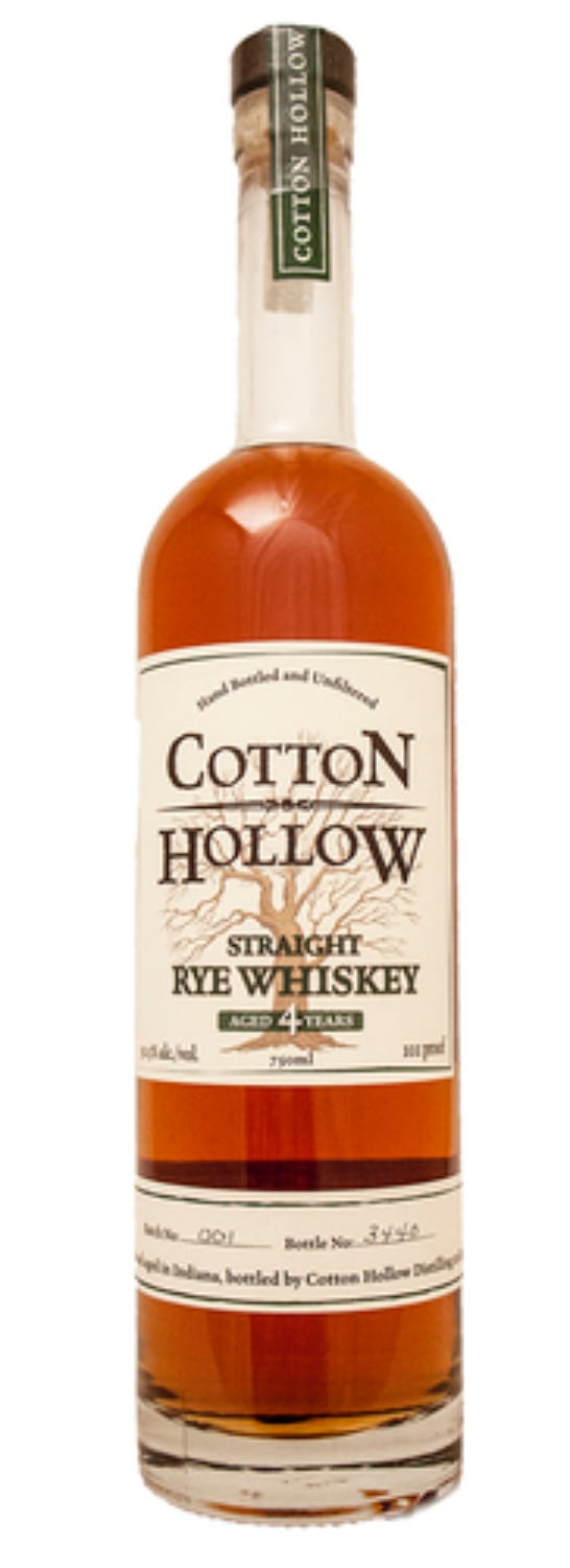 Cotton Hollow Straight Rye Whiskey 4Yr 750ml-0