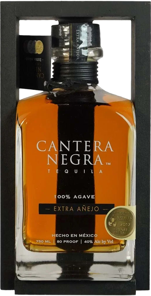 Cantera Negra Tequila Extra Anejo 750ml-0