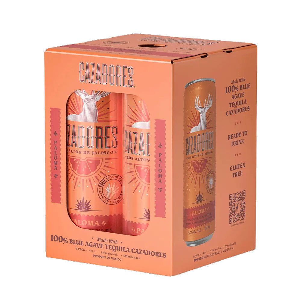 Cazadores Cocktail Paloma 4pk Cans-0