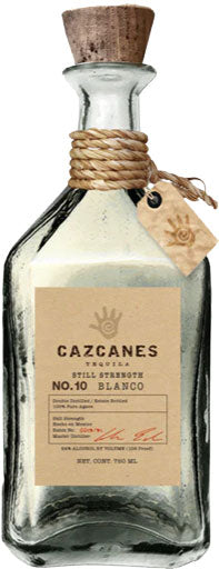 Cazcanes No.10 Tequila Still Strength Blanco 108 Proof 750ml-0