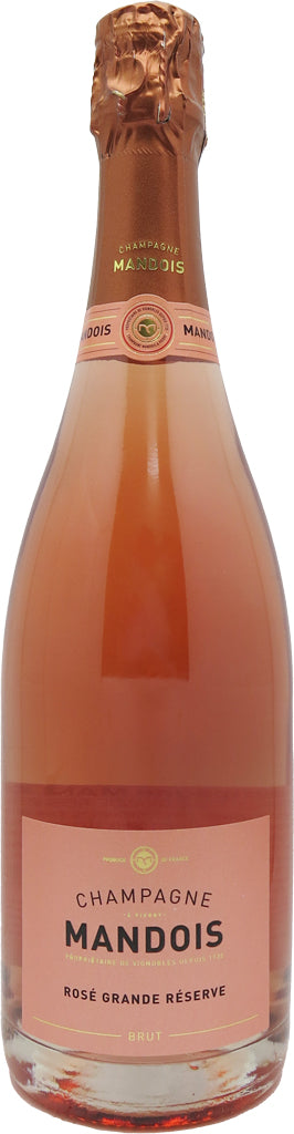 Champagne Mandois Rose Grande Reserve 750ml-0