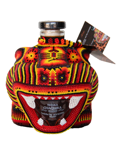 Chaquira Beaded Jaguar Anejo 750ml-0