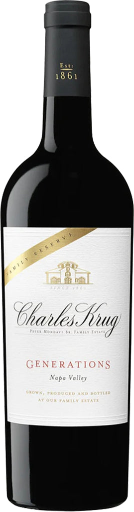 Charles Krug Generations Family Reserve Napa 2018 750ml-0