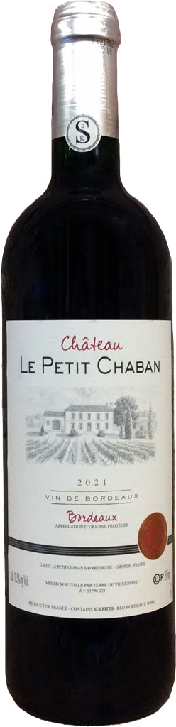 Chateau Le Petit Chaban Vin De Bordeaux 2021 750ml-0