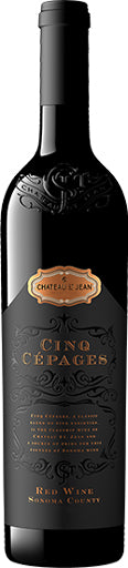 Chateau St Jean Cinq Cepages Red Wine Sonoma 2017 750ml-0