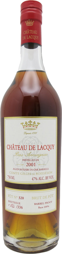 Chateau de Lacquy Baco Armagnac 2001 750ml-0