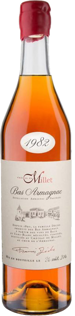 Chateau de Millet Armagnac 1982 750ml-0