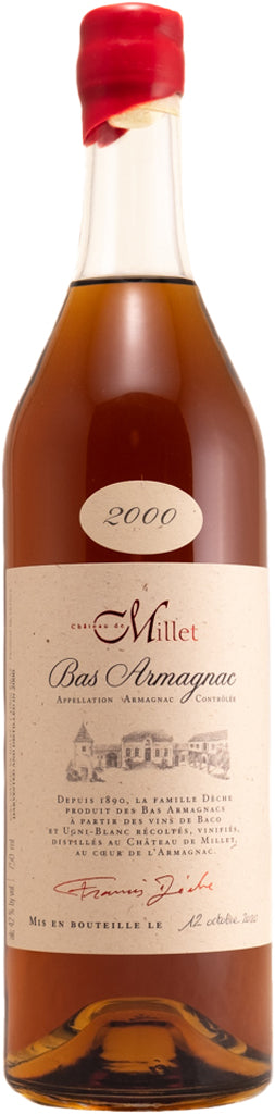 Chateau de Millet Armagnac 2000 750ml-0