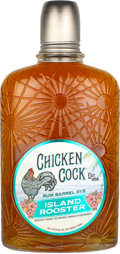 Chicken Cock Island Rooster Rum Barrel Rye 750ml-0