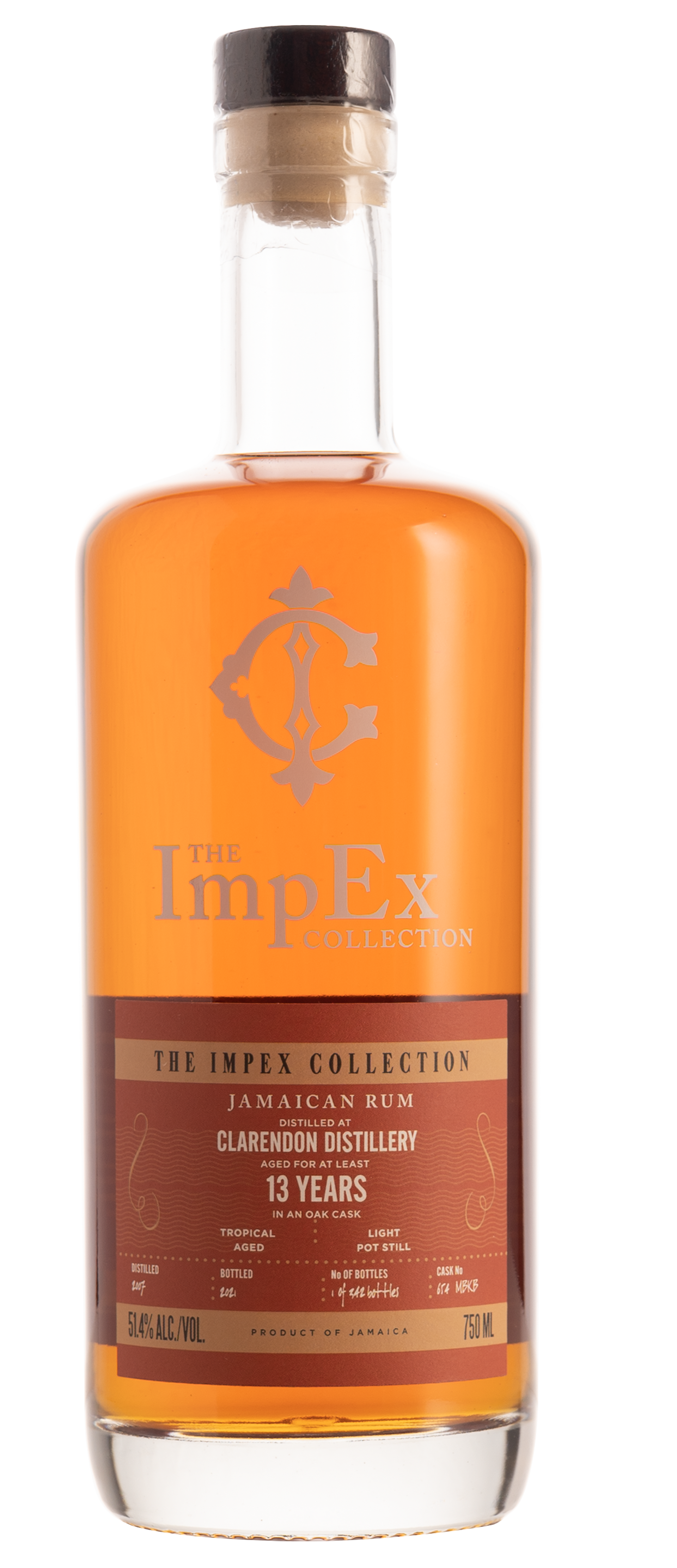 The ImpEx Collection Clarendon Rum 13 Year Old 750ml-0