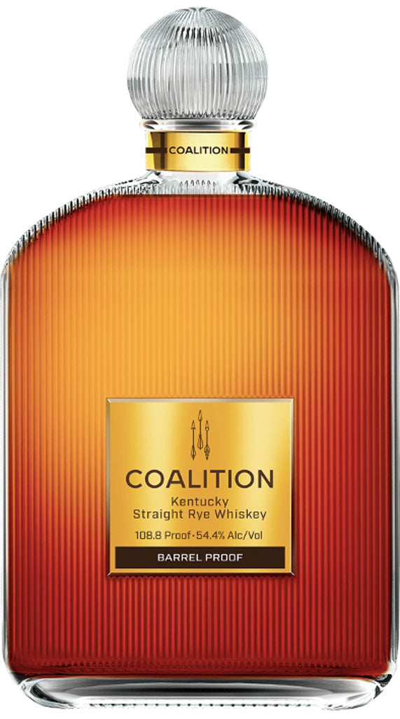 Coalition Kentucky Rye Whiskey Barrel Proof 750ml-0