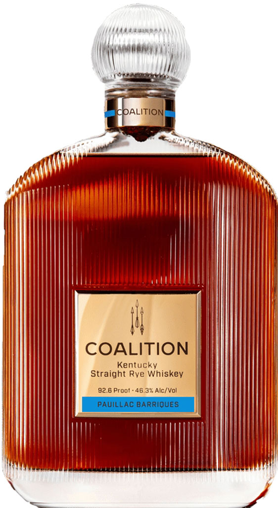 Coalition Kentucky Straight Rye Whiskey Pauillac Barriques 750ml-0